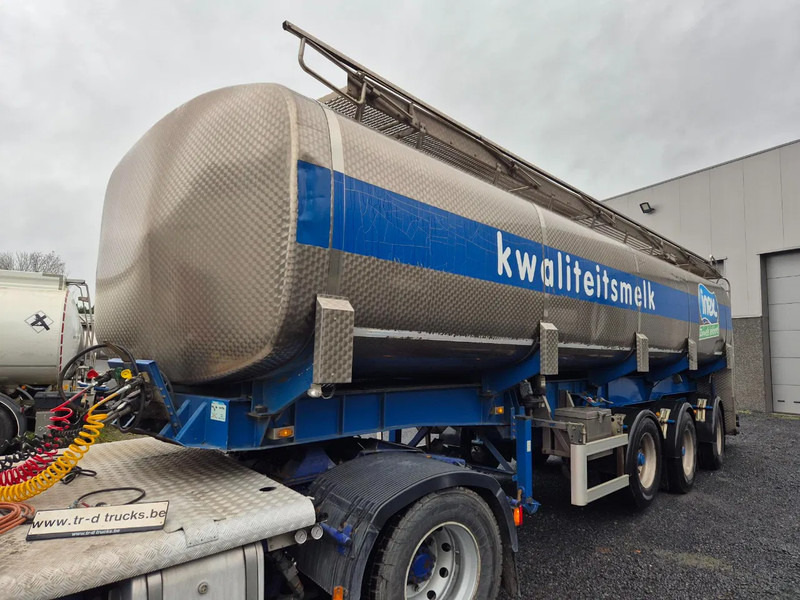 Mafa 30 000L INSULATED INOX TANK - 3 COMP - PUMP - Tank semi-trailer: picture 1 Mafa 30 000L INSULATED INOX TANK - 3 COMP - PUMP - Tank semi-trailer: picture 1