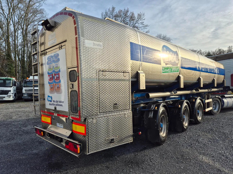 Mafa 30 000L INSULATED INOX TANK - 3 COMP - PUMP - Tank semi-trailer: picture 5 Mafa 30 000L INSULATED INOX TANK - 3 COMP - PUMP - Tank semi-trailer: picture 5