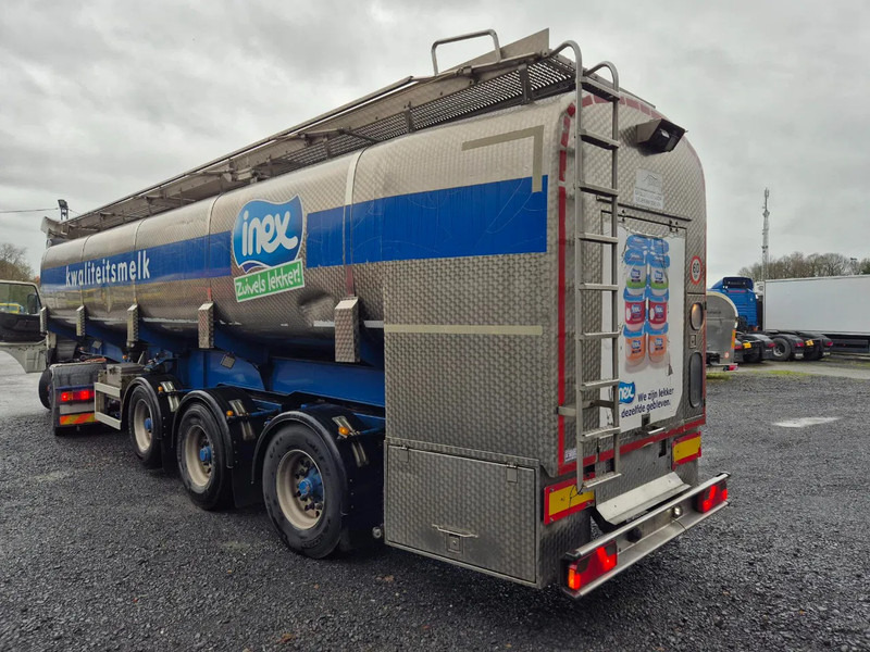 Mafa 30 000L INSULATED INOX TANK - 3 COMP - PUMP - Tank semi-trailer: picture 3 Mafa 30 000L INSULATED INOX TANK - 3 COMP - PUMP - Tank semi-trailer: picture 3