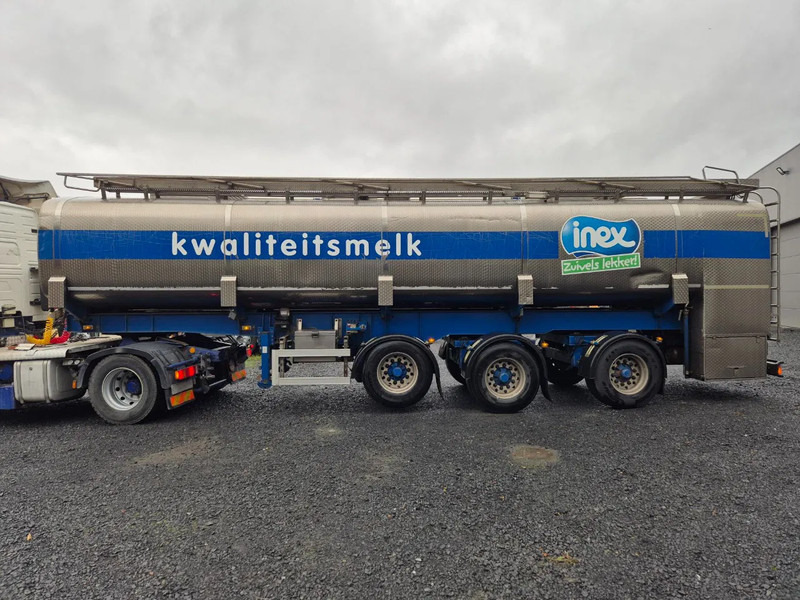 Mafa 30 000L INSULATED INOX TANK - 3 COMP - PUMP - Tank semi-trailer: picture 2 Mafa 30 000L INSULATED INOX TANK - 3 COMP - PUMP - Tank semi-trailer: picture 2