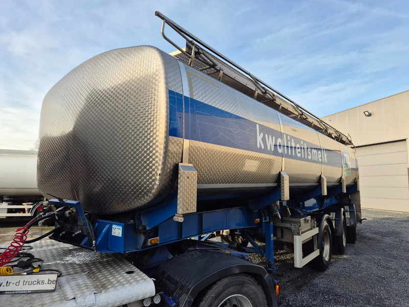Mafa 30 000L INSULATED INOX TANK - 3 COMP - PUMP - Tank semi-trailer: picture 1 Mafa 30 000L INSULATED INOX TANK - 3 COMP - PUMP - Tank semi-trailer: picture 1