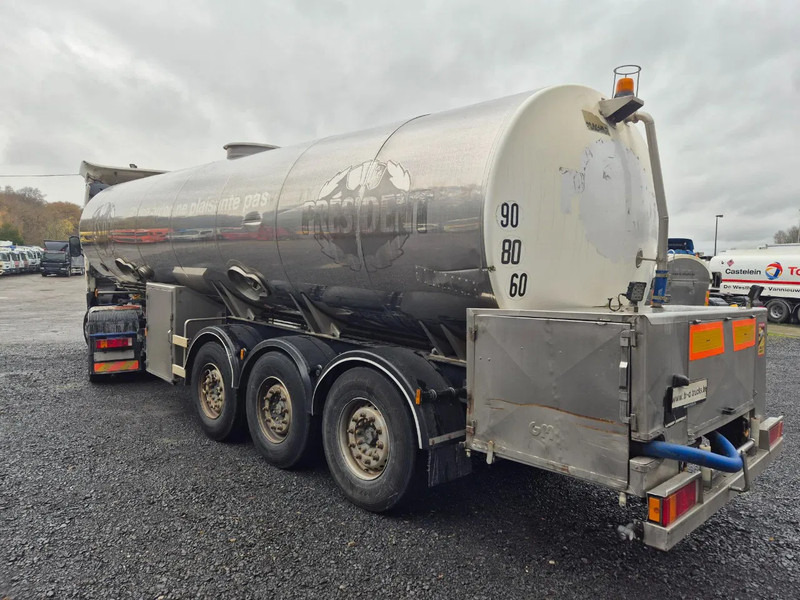 Magyar 29000L INSULATED INOX TANK - 1 COMP - HYDRAULIC PUMP - Tank semi-trailer: picture 2 Magyar 29000L INSULATED INOX TANK - 1 COMP - HYDRAULIC PUMP - Tank semi-trailer: picture 2