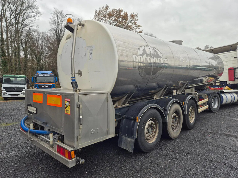 Magyar 29000L INSULATED INOX TANK - 1 COMP - HYDRAULIC PUMP - Tank semi-trailer: picture 3 Magyar 29000L INSULATED INOX TANK - 1 COMP - HYDRAULIC PUMP - Tank semi-trailer: picture 3