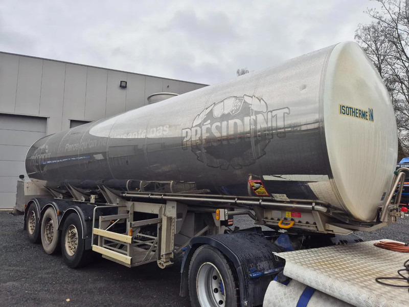 Magyar 29000L INSULATED INOX TANK - 1 COMP - HYDRAULIC PUMP - Tank semi-trailer: picture 5 Magyar 29000L INSULATED INOX TANK - 1 COMP - HYDRAULIC PUMP - Tank semi-trailer: picture 5