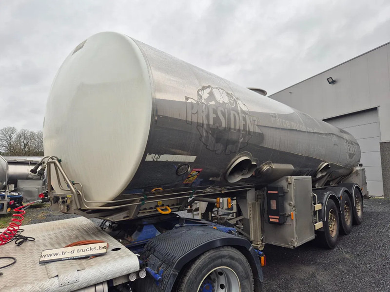 Magyar 29000L INSULATED INOX TANK - 1 COMP - HYDRAULIC PUMP - Tank semi-trailer: picture 1 Magyar 29000L INSULATED INOX TANK - 1 COMP - HYDRAULIC PUMP - Tank semi-trailer: picture 1