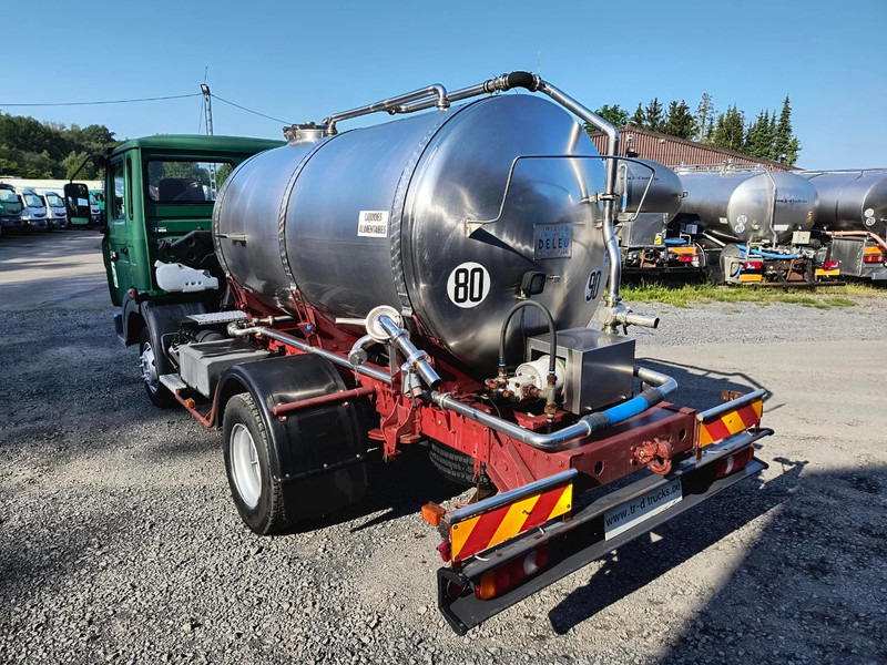 Tank truck for transportation of milk Renault Midliner S135 - ONLY 54 400KM - SMALL TANK 3680L INSULATED INOX: picture 7