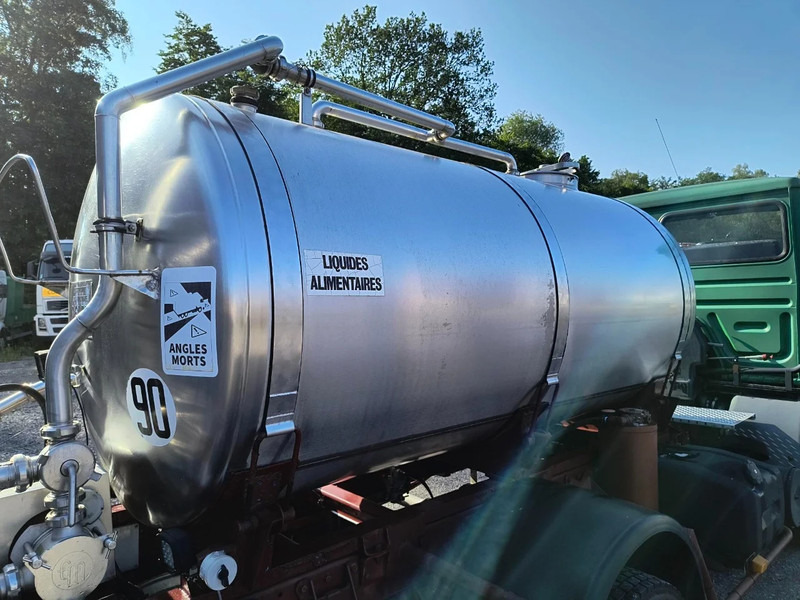 Tank truck for transportation of milk Renault Midliner S135 - ONLY 54 400KM - SMALL TANK 3680L INSULATED INOX: picture 17