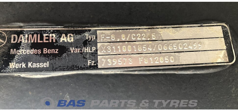 Mercedes-Benz - Front axle for Truck: picture 4 Mercedes-Benz - Front axle for Truck: picture 4