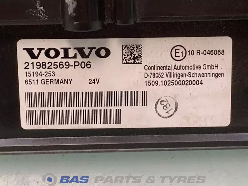 Volvo FH4 Combi-Instrument Volvo 21982569 - Dashboard for Truck: picture 3 Volvo FH4 Combi-Instrument Volvo 21982569 - Dashboard for Truck: picture 3