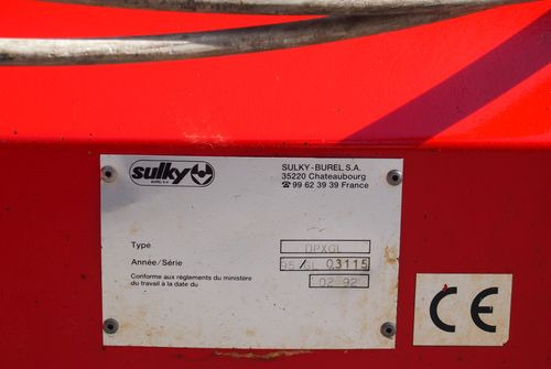 Rozsiewacz nawozów Sulky DPX GL 2000 18-24m Rozsiewacz nawozów Sulky - Fertilizer spreader: picture 5 Rozsiewacz nawozów Sulky DPX GL 2000 18-24m Rozsiewacz nawozów Sulky - Fertilizer spreader: picture 5