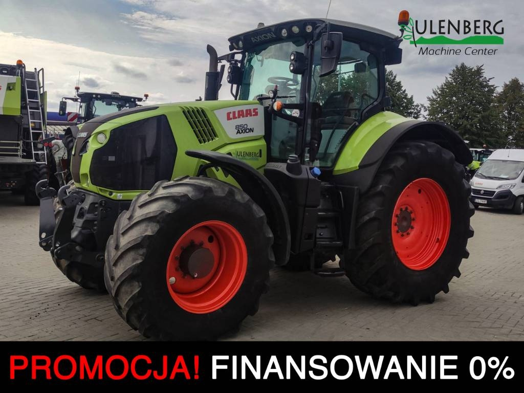 Claas Axion 850 CIS+/KILKANASCIE SZT. W OFERCIE - Farm tractor: picture 1 Claas Axion 850 CIS+/KILKANASCIE SZT. W OFERCIE - Farm tractor: picture 1