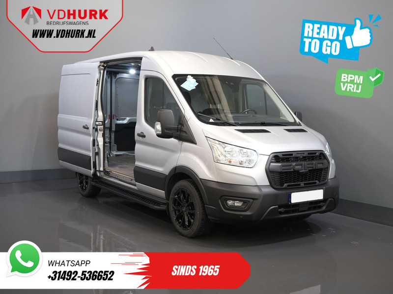 Small van Ford Transit 330 2.0 TDCI 130 pk Aut. L2H2 BPM VRIJ! Ready2Go Adapt. Cruise/ 18" LMV/ NL Auto/ Carplay/ Camera/ PDC/ Trekhaak: picture 9