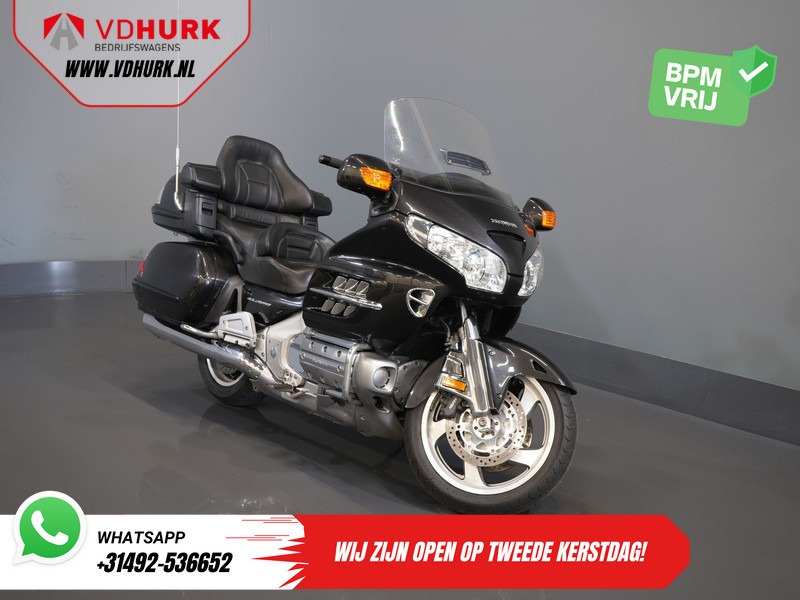 Honda GL 1800 GoldWing MARGE/ Koffers/ Cruise/ Topkoffer/ Navi/ Radio - Motorcycle: picture 1 Honda GL 1800 GoldWing MARGE/ Koffers/ Cruise/ Topkoffer/ Navi/ Radio - Motorcycle: picture 1