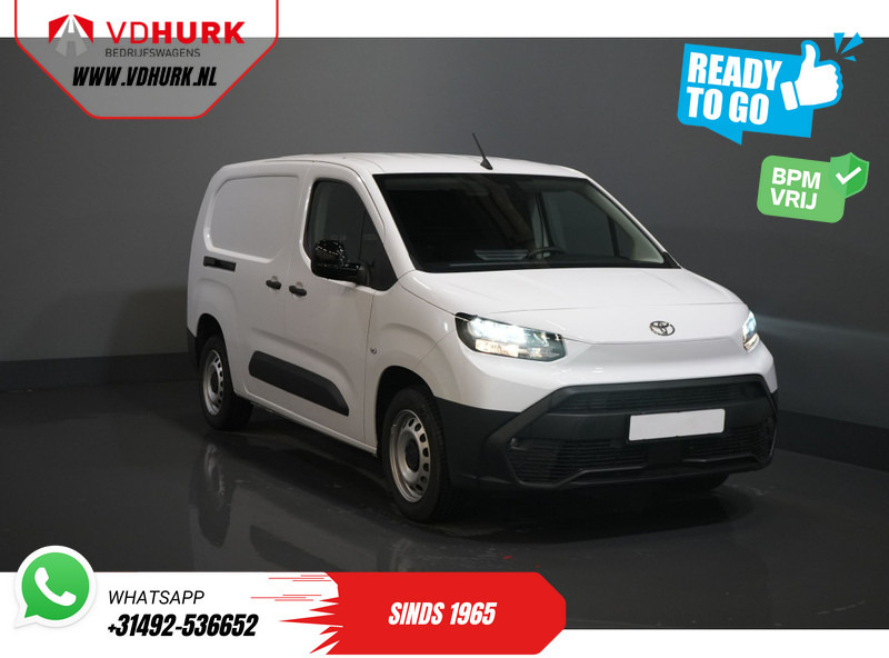 Toyota PROACE CITY 1.5 130 pk Aut. L2 BPM VRIJ! LED/ Virtual.Cockpit/ 3 pers./ Carplay/ Camera/ Climate/ PDC/ Cruise - Small van: picture 1 Toyota PROACE CITY 1.5 130 pk Aut. L2 BPM VRIJ! LED/ Virtual.Cockpit/ 3 pers./ Carplay/ Camera/ Climate/ PDC/ Cruise - Small van: picture 1
