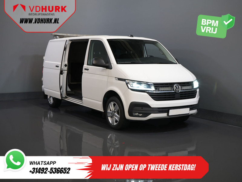 Small van Volkswagen Transporter 2.0 TDI 150 pk DSG Aut. L2 BPM VRIJ! Adapt.Cruise/ LED/ 2x Schuifdeur/ Carplay/ Stoelverw./ Airco/ Navi/ PDC/ 17"LMV/ Trekhaak: picture 9