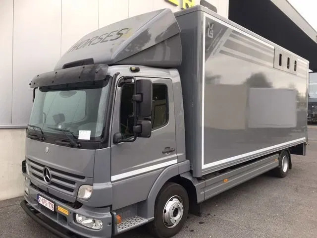 Horse truck Mercedes-Benz Atego 1018 *Cruise control*Airco*Achteruitrijcamera*elektrische ruiten: picture 1