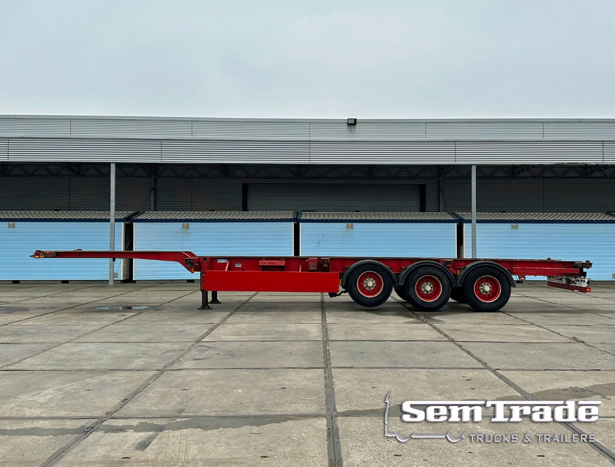 Diversen 3 Axle Chassis BPW AxleS LIFTAxle TOP Condition NL Trailer  - Container transporter/ Swap body semi-trailer: picture 1 Diversen 3 Axle Chassis BPW AxleS LIFTAxle TOP Condition NL Trailer  - Container transporter/ Swap body semi-trailer: picture 1