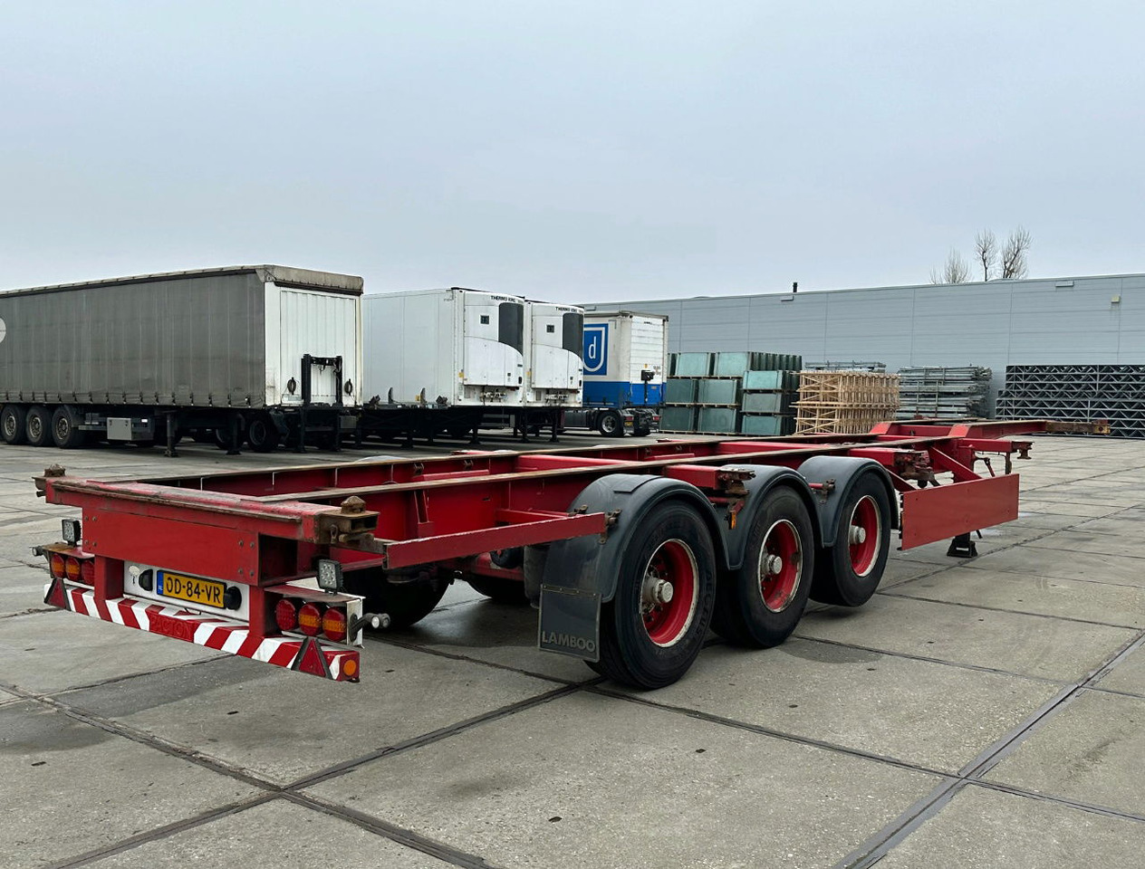 Diversen 3 Axle Chassis BPW AxleS LIFTAxle TOP Condition NL Trailer  - Container transporter/ Swap body semi-trailer: picture 4 Diversen 3 Axle Chassis BPW AxleS LIFTAxle TOP Condition NL Trailer  - Container transporter/ Swap body semi-trailer: picture 4