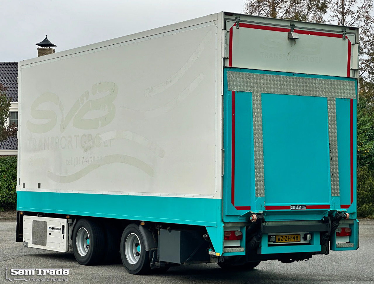 Diversen Heiwo HWA 20MZ Thermo King 3000 KG. Tail Lift Front Doors TOP Condition - Refrigerator trailer: picture 3 Diversen Heiwo HWA 20MZ Thermo King 3000 KG. Tail Lift Front Doors TOP Condition - Refrigerator trailer: picture 3
