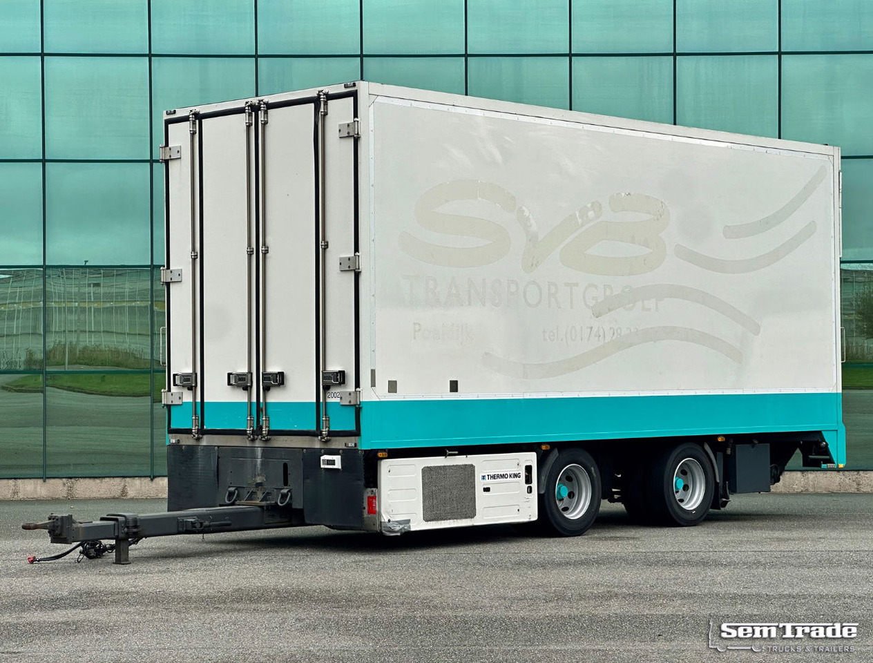 Diversen Heiwo HWA 20MZ Thermo King 3000 KG. Tail Lift Front Doors TOP Condition - Refrigerator trailer: picture 1 Diversen Heiwo HWA 20MZ Thermo King 3000 KG. Tail Lift Front Doors TOP Condition - Refrigerator trailer: picture 1