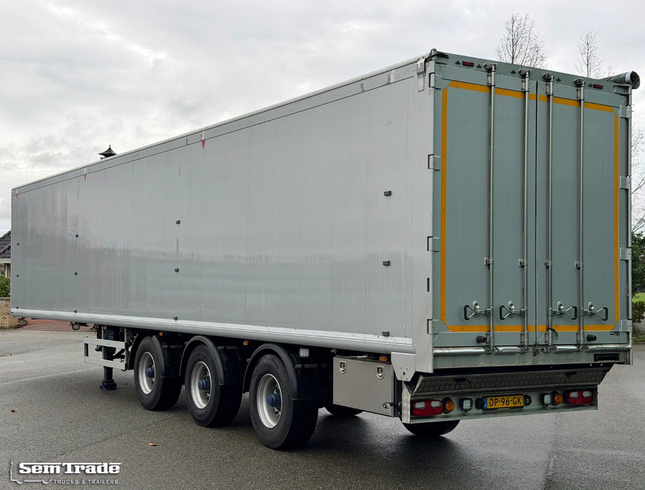 Kraker CF-X2 Walking Floor 2X Steering Axle TOP Condition Holland-Trailer - Walking floor semi-trailer: picture 3 Kraker CF-X2 Walking Floor 2X Steering Axle TOP Condition Holland-Trailer - Walking floor semi-trailer: picture 3