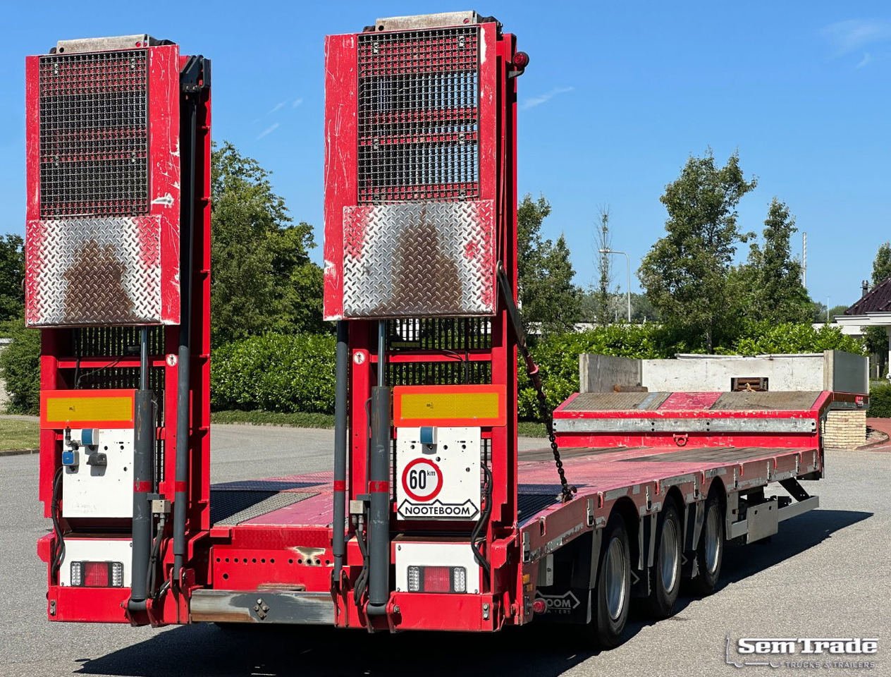Nooteboom OSD-48-003 Semi 3 Axles Hydraulic Ramps Hinge TOP Condition - Low loader semi-trailer: picture 5 Nooteboom OSD-48-003 Semi 3 Axles Hydraulic Ramps Hinge TOP Condition - Low loader semi-trailer: picture 5