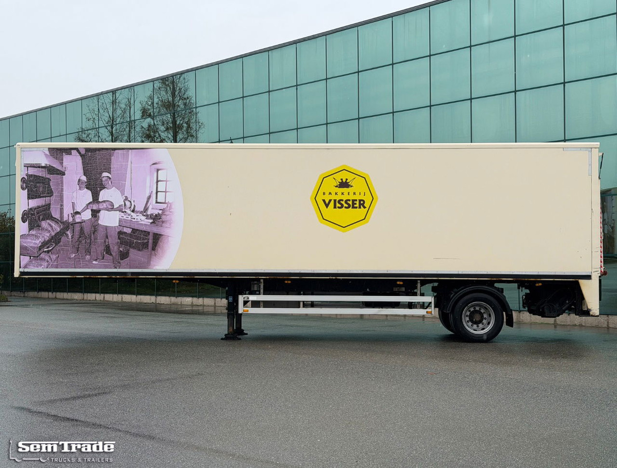Pacton TBD 122 Tail Lift Steering Axle 1075x250x230 Inside NL City Trailer Nieuwe APK NEW TUV - Closed box semi-trailer: picture 2 Pacton TBD 122 Tail Lift Steering Axle 1075x250x230 Inside NL City Trailer Nieuwe APK NEW TUV - Closed box semi-trailer: picture 2