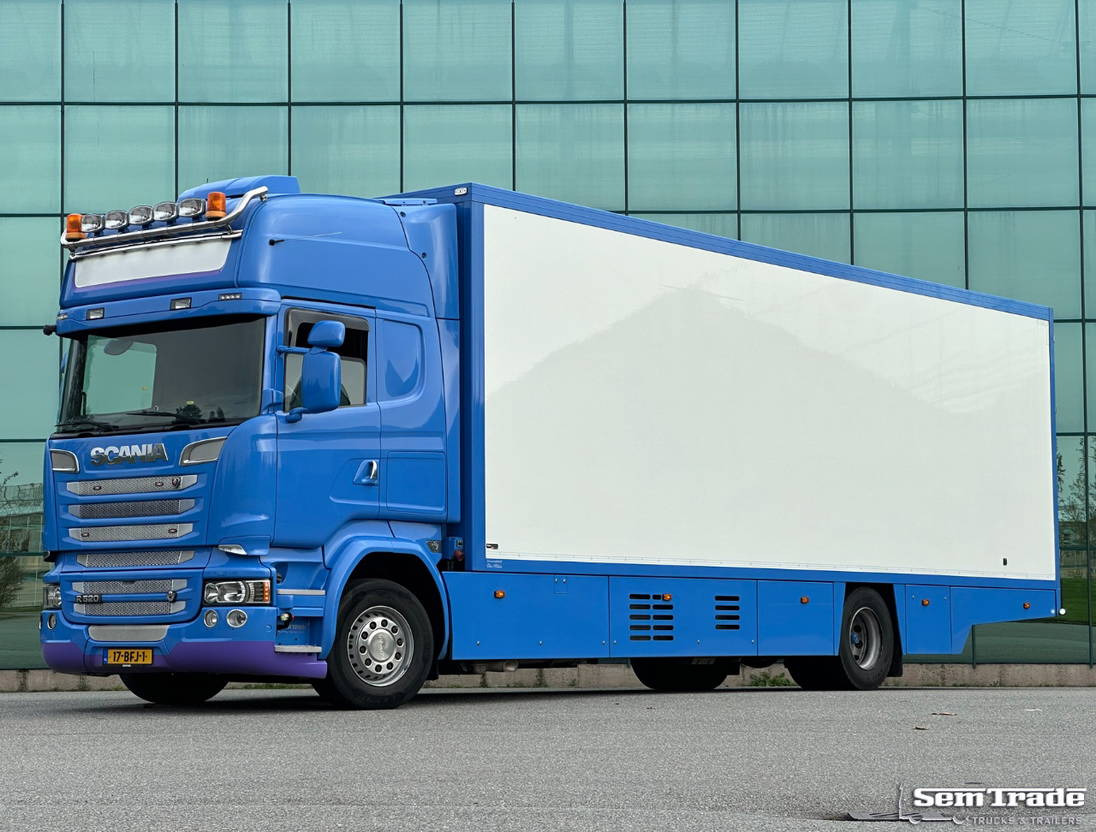 Refrigerator truck Scania R520 V8 Retarder Full AIR Euro 6 Theo Mulder BOX TRS Cooling Super Condit: picture 1