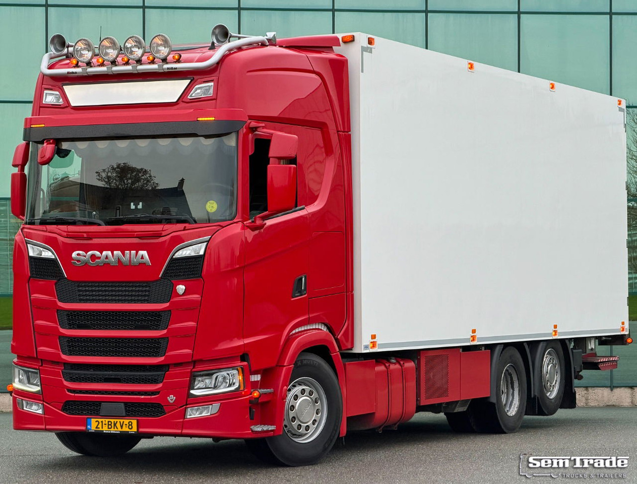 Scania S520 V8 NGS King Full AIR Retarder Luchtenberg BOX TRS Cooling Tail Lift Holland-Truck - Refrigerator truck: picture 1 Scania S520 V8 NGS King Full AIR Retarder Luchtenberg BOX TRS Cooling Tail Lift Holland-Truck - Refrigerator truck: picture 1