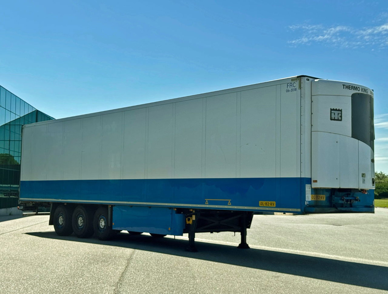 Refrigerator semi-trailer Schmitz Cargobull Thermo King SLX300 With Only 6.200 Hours 1340 x 250 x 270 CM Inside TOP Condition NL Trailer: picture 7