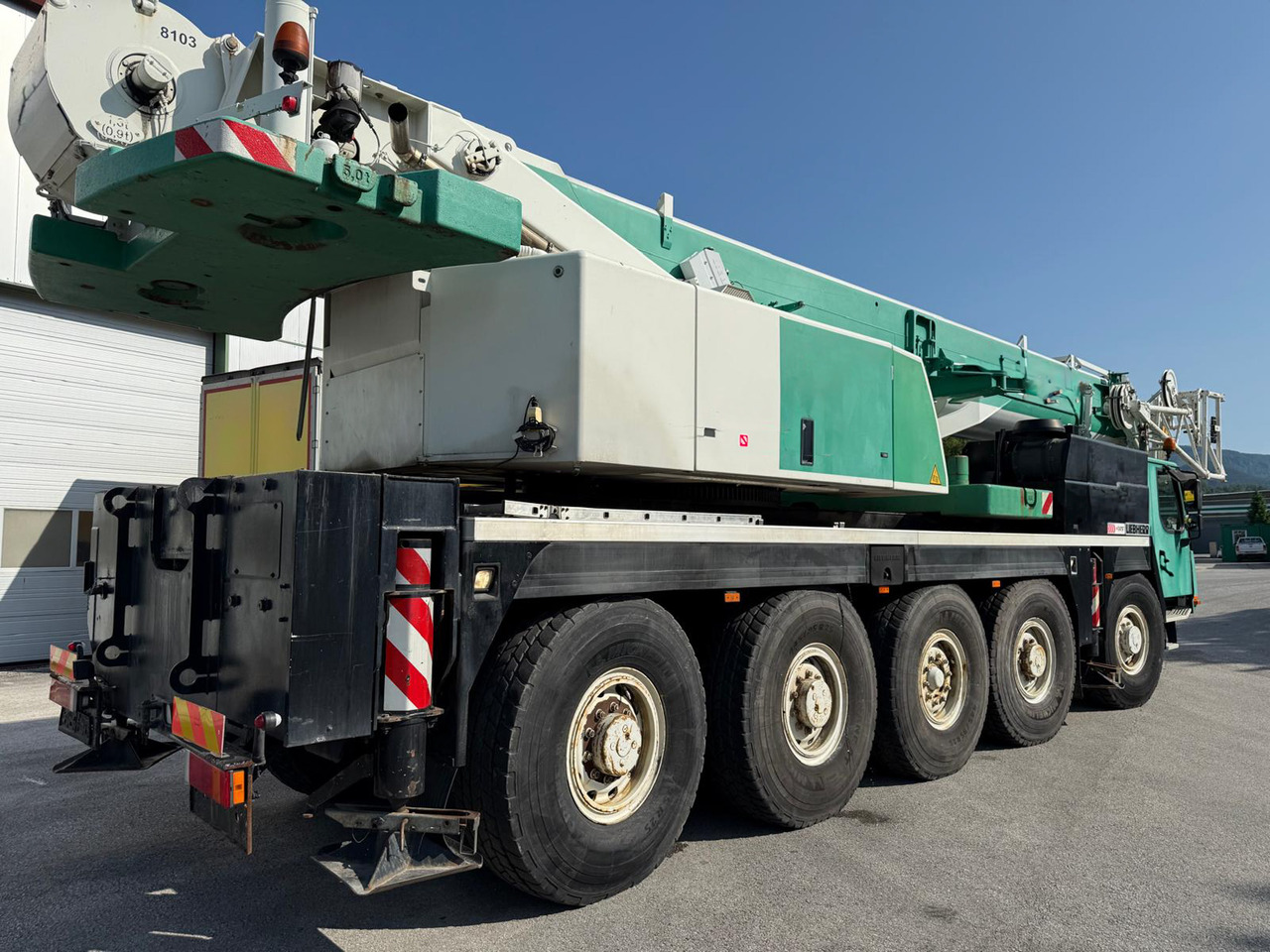 LIEBHERR LTM 1100-5.2 - Mobile crane: picture 3 LIEBHERR LTM 1100-5.2 - Mobile crane: picture 3