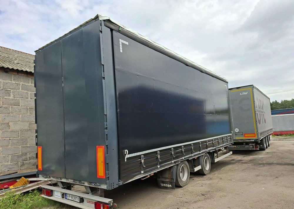 Curtainsider trailer Wielton Tandem 20 palet przyczepa: picture 8