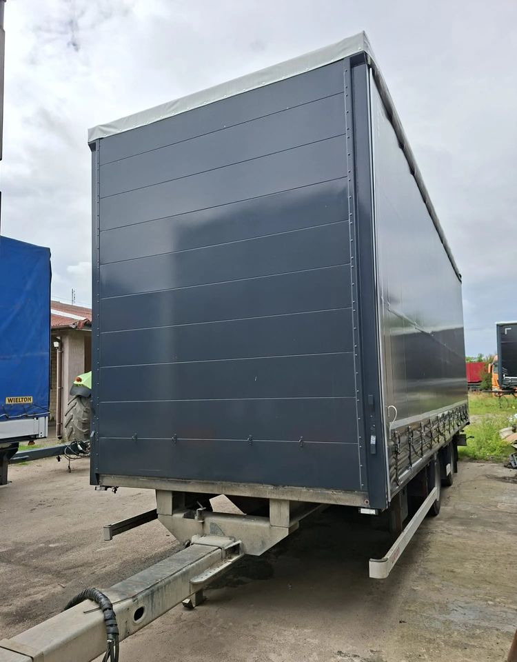 Curtainsider trailer Wielton Tandem 20 palet przyczepa: picture 12