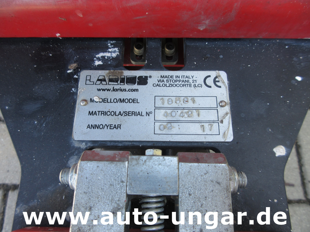 Construction machinery Larius Miro Liner Plus Airless Roadmarking Markiermaschine Bj. 2017 Graco: picture 7 Construction machinery Larius Miro Liner Plus Airless Roadmarking Markiermaschine Bj. 2017 Graco: picture 7