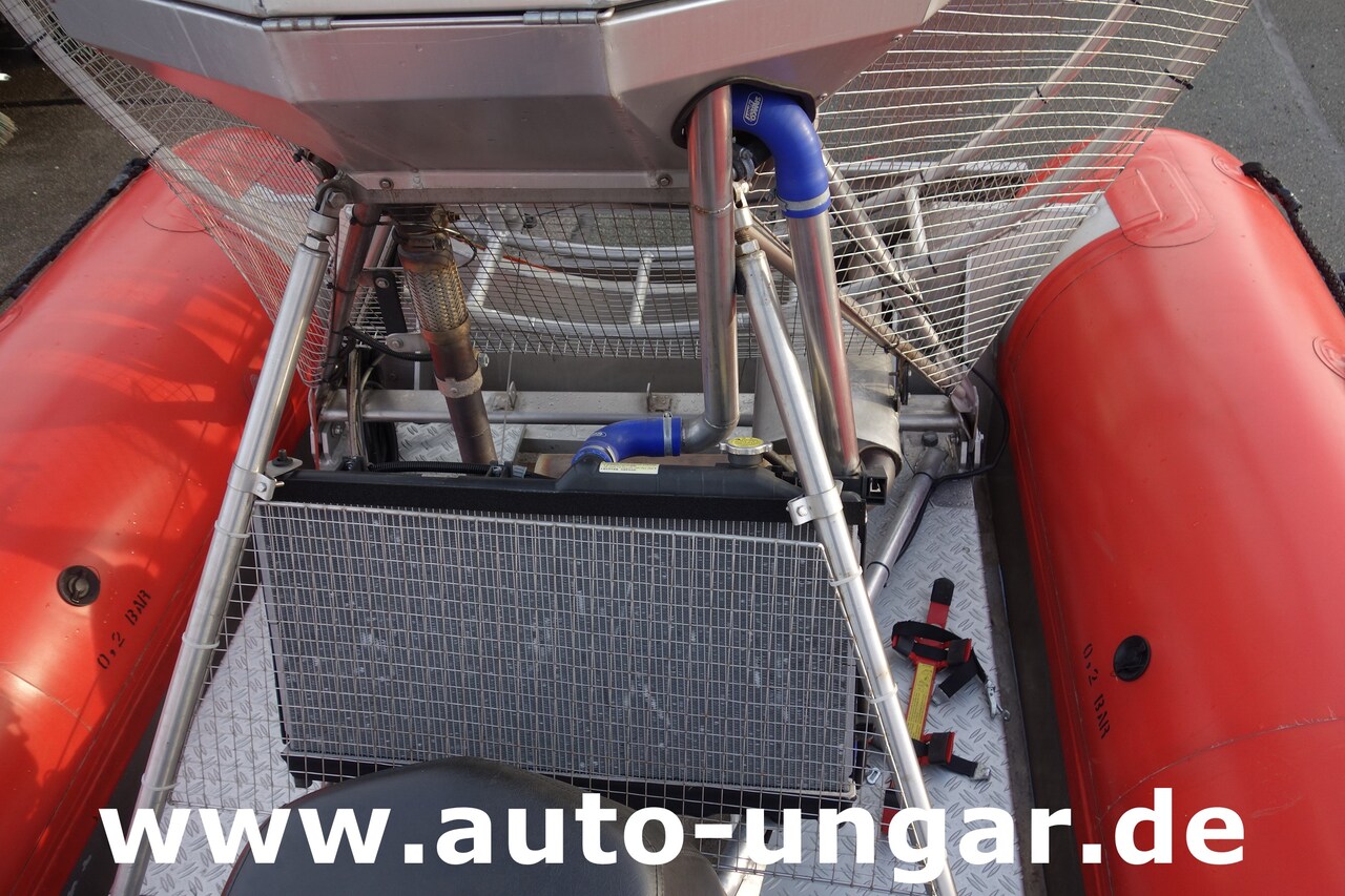 Fire truck Ficht FLG 640 Luftschrauben Gleitboot Airboat Boot Luftschrauben Gleitboot Propeller Airboat Sumpfboot Eisrettung Feuerwehr Wasserwacht: picture 23
