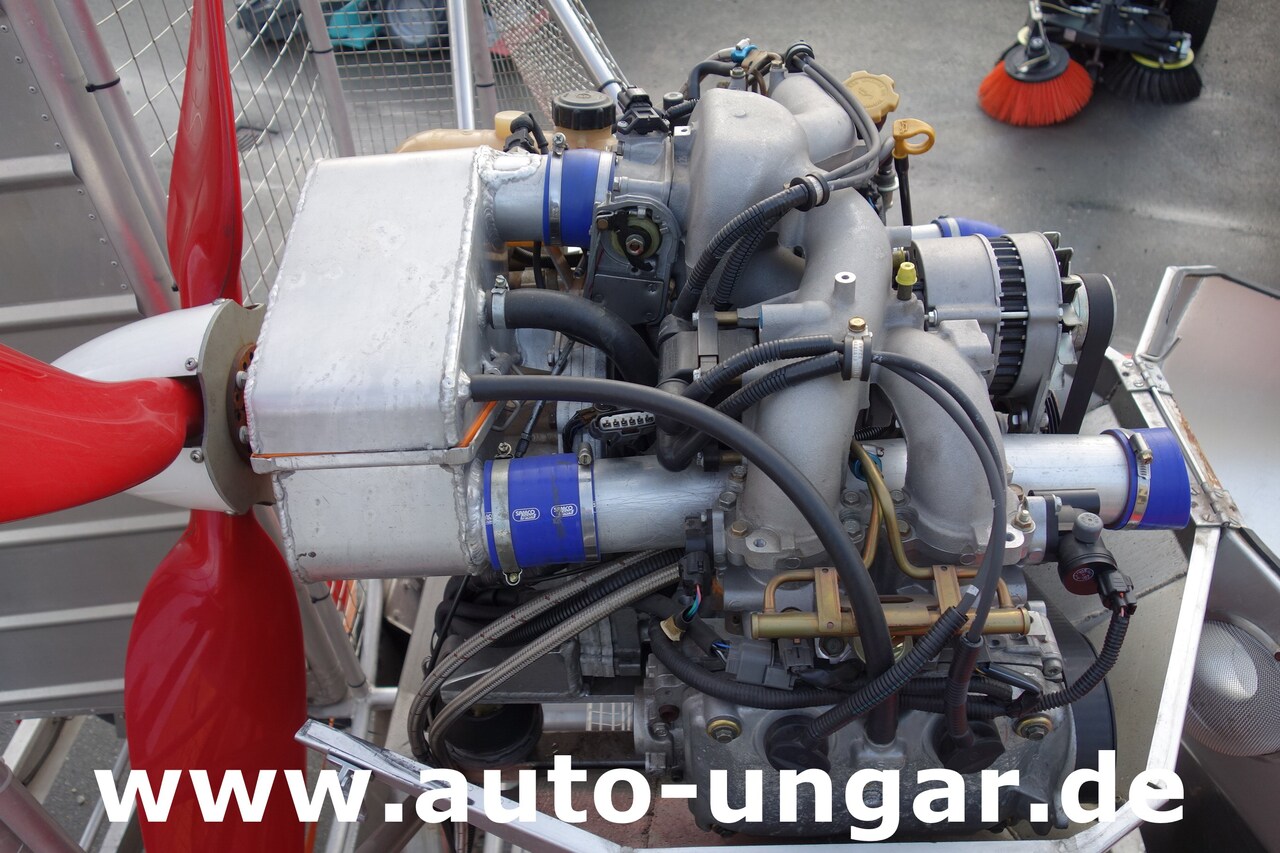 Fire truck Ficht FLG 640 Luftschrauben Gleitboot Airboat Boot Luftschrauben Gleitboot Propeller Airboat Sumpfboot Eisrettung Feuerwehr Wasserwacht: picture 30