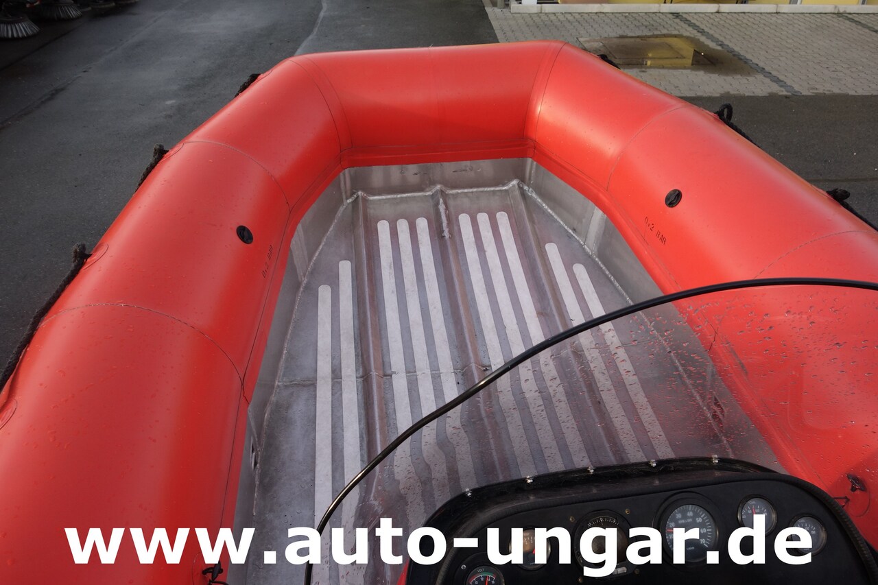 Fire truck Ficht FLG 640 Luftschrauben Gleitboot Airboat Boot Luftschrauben Gleitboot Propeller Airboat Sumpfboot Eisrettung Feuerwehr Wasserwacht: picture 22