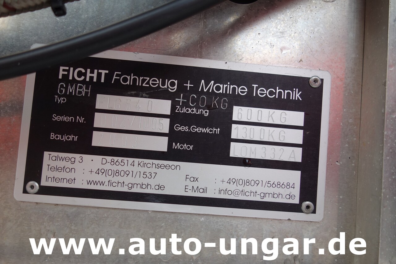 Fire truck Ficht FLG 640 Luftschrauben Gleitboot Airboat Boot Luftschrauben Gleitboot Propeller Airboat Sumpfboot Eisrettung Feuerwehr Wasserwacht: picture 17