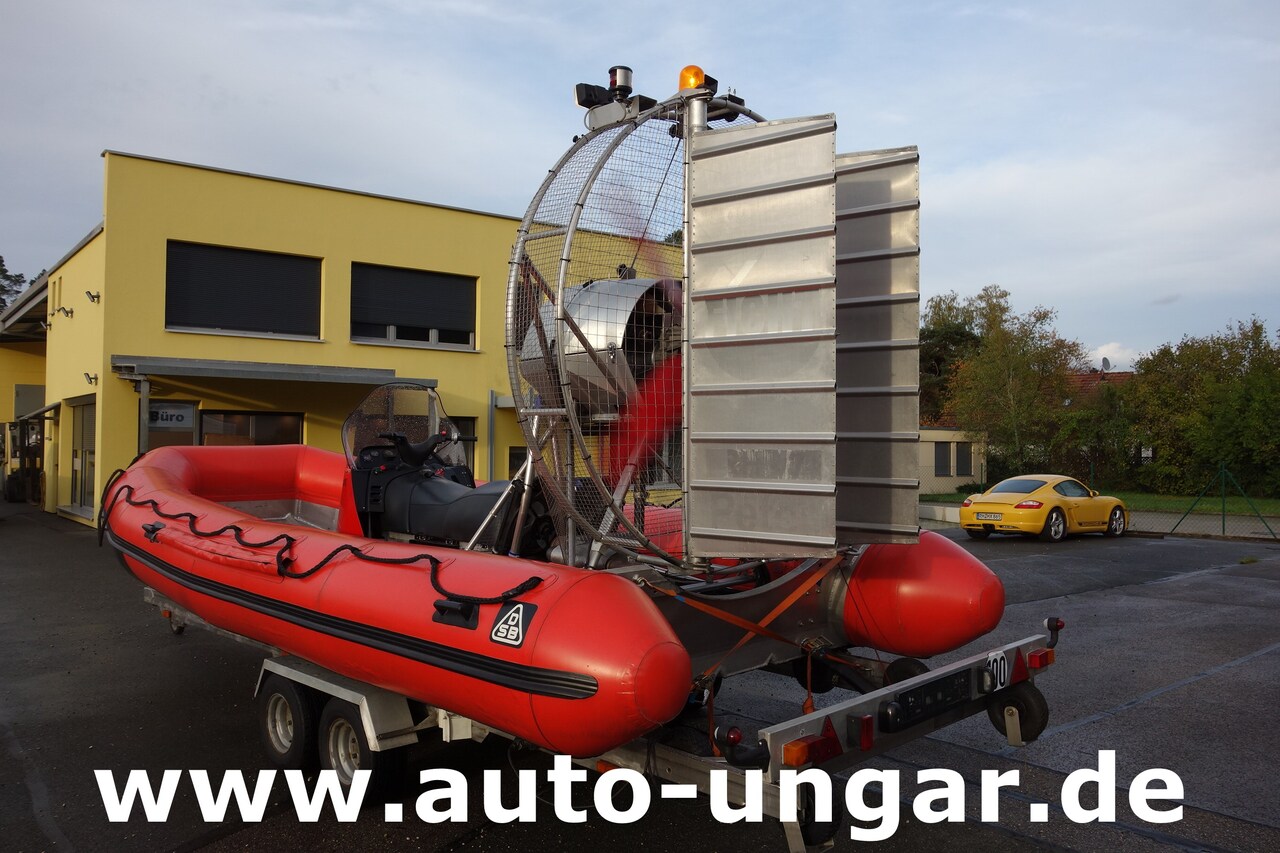 Fire truck Ficht FLG 640 Luftschrauben Gleitboot Airboat Boot Luftschrauben Gleitboot Propeller Airboat Sumpfboot Eisrettung Feuerwehr Wasserwacht: picture 5
