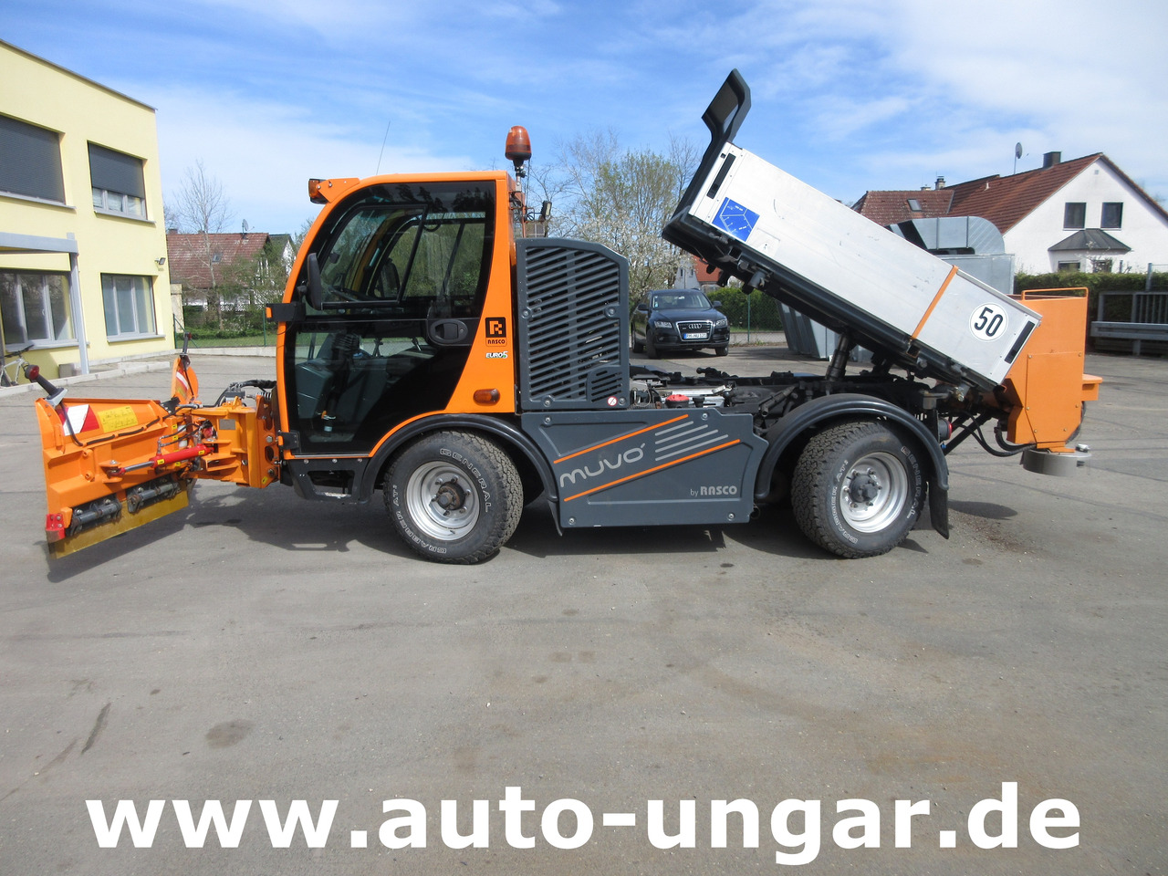 Holder Rasco Muvo 4x4x4 Winterdienst Schneepflug Streuer Multicar Kipper - Snow removal vehicle: picture 4 Holder Rasco Muvo 4x4x4 Winterdienst Schneepflug Streuer Multicar Kipper - Snow removal vehicle: picture 4