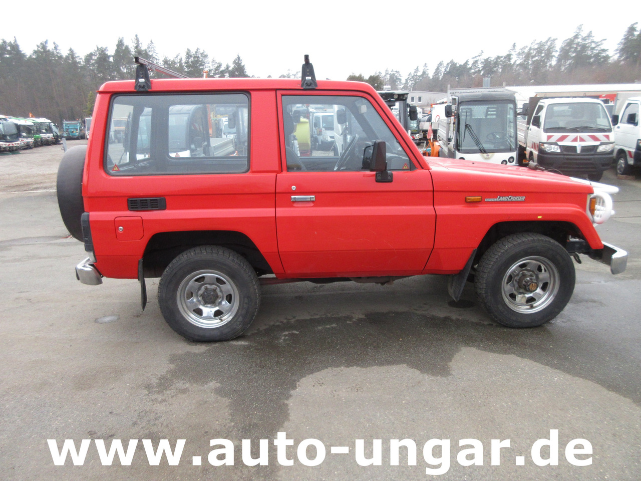 Pickup truck Toyota Landcruiser LX turbo LJ70 4x4 AHK Winde ex Feuerwehr: picture 11