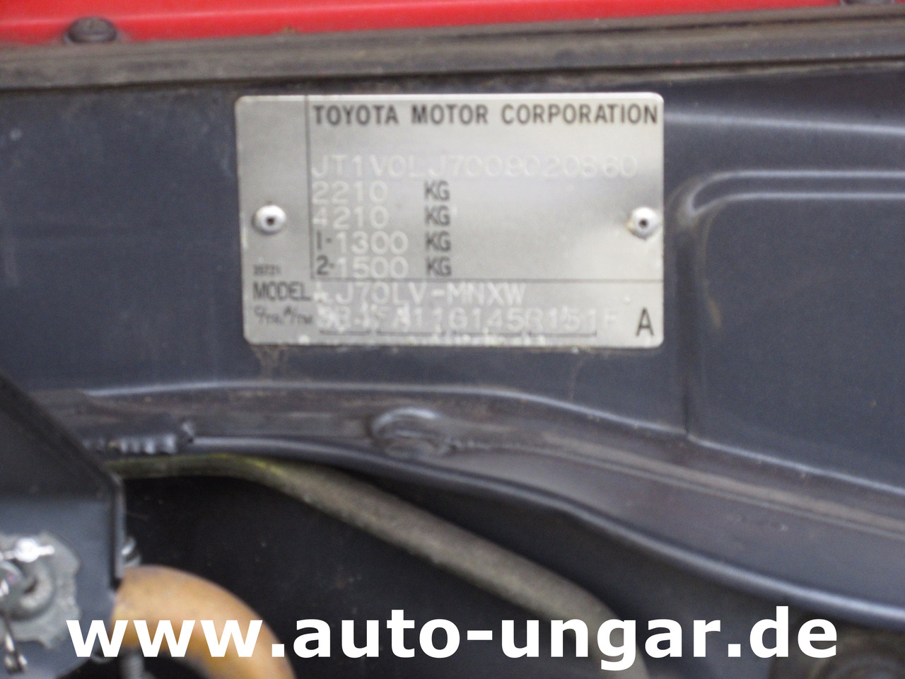 Pickup truck Toyota Landcruiser LX turbo LJ70 4x4 AHK Winde ex Feuerwehr: picture 22