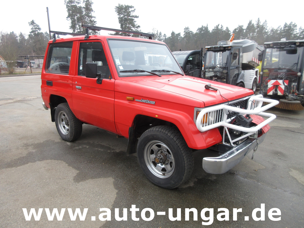 Toyota Landcruiser LX turbo LJ70 4x4 AHK Winde ex Feuerwehr - Pickup truck: picture 1 Toyota Landcruiser LX turbo LJ70 4x4 AHK Winde ex Feuerwehr - Pickup truck: picture 1