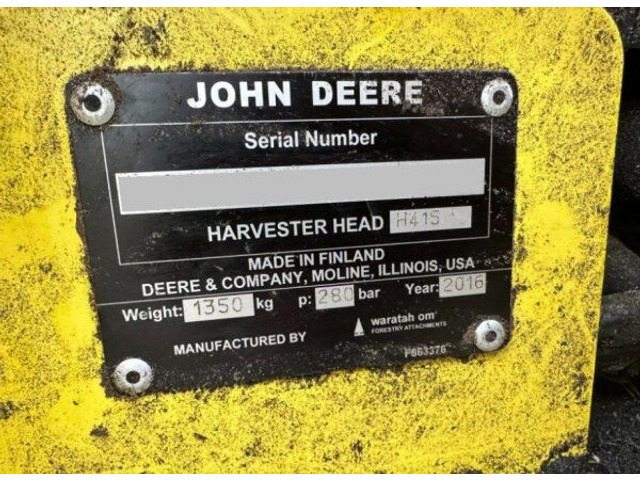 John Deere 1470E - Harvester: picture 5 John Deere 1470E - Harvester: picture 5