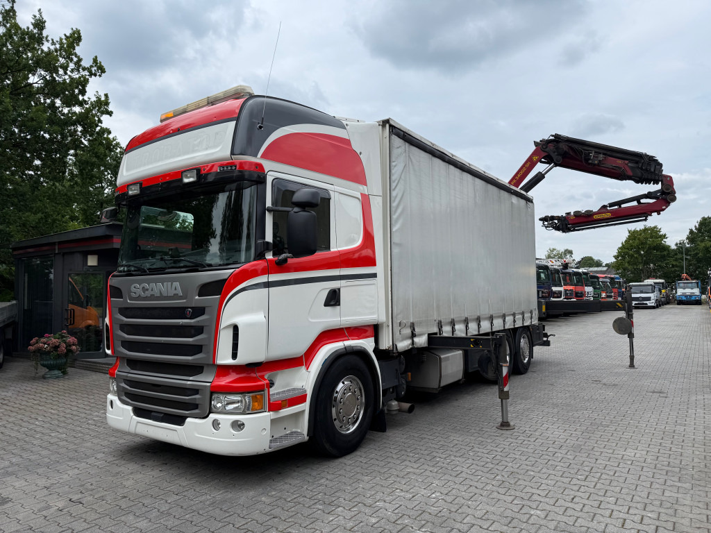 Scania R480 6X2 Palfinger 34002 bis 29 Meter - Dropside/ Flatbed truck, Crane truck: picture 1 Scania R480 6X2 Palfinger 34002 bis 29 Meter - Dropside/ Flatbed truck, Crane truck: picture 1
