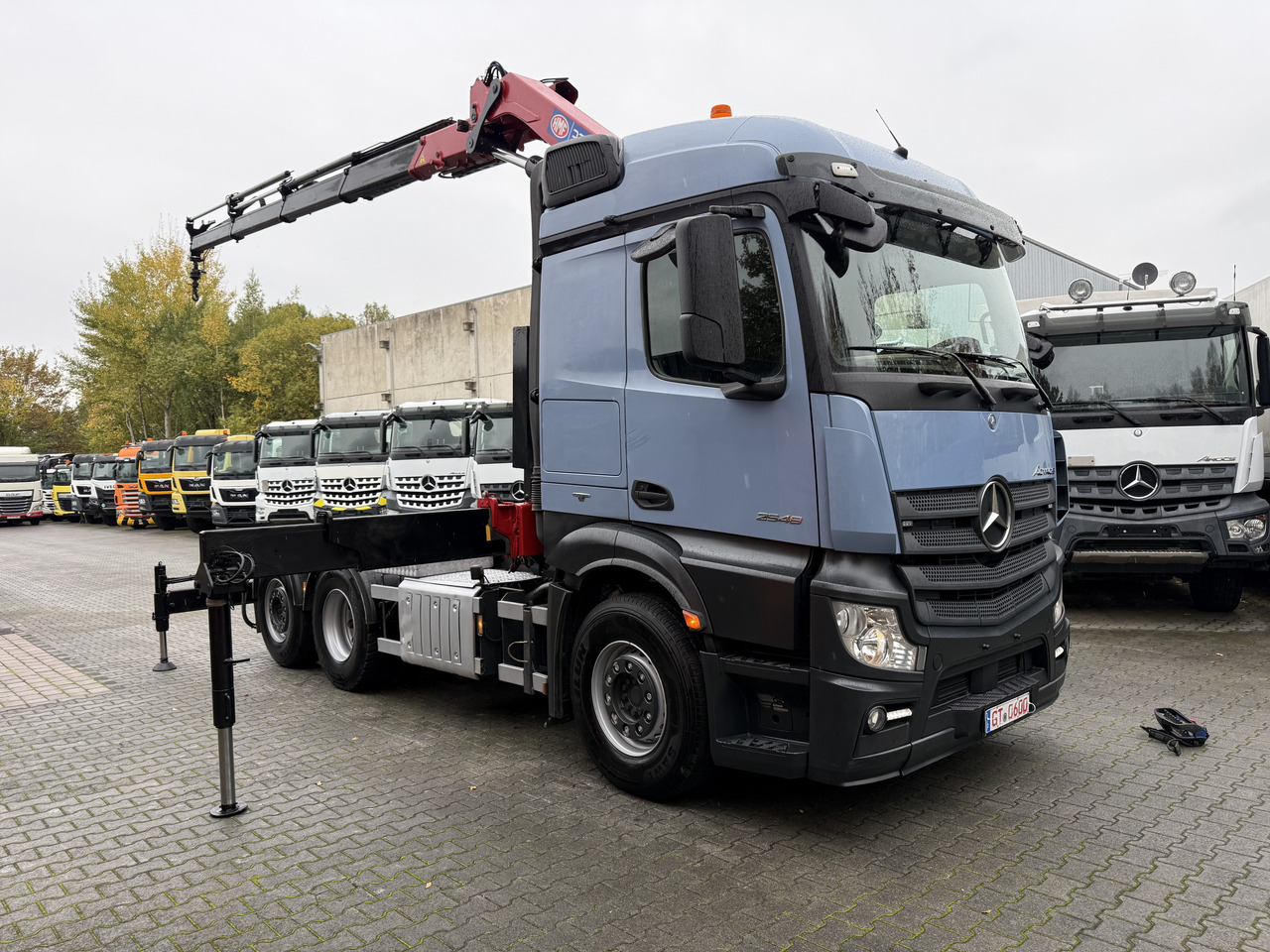 Leasing of Mercedes-Benz Actros 2548 LS 6X2 Kran HMF 3220 bis 16 Meter Mercedes-Benz Actros 2548 LS 6X2 Kran HMF 3220 bis 16 Meter: picture 9