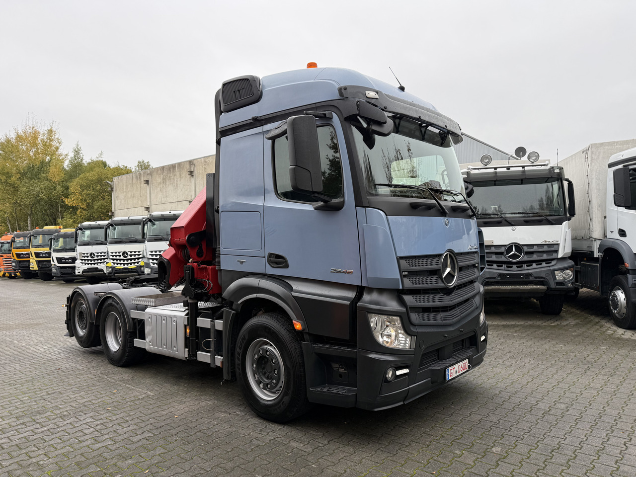 Leasing of Mercedes-Benz Actros 2548 LS 6X2 Kran HMF 3220 bis 16 Meter Mercedes-Benz Actros 2548 LS 6X2 Kran HMF 3220 bis 16 Meter: picture 12
