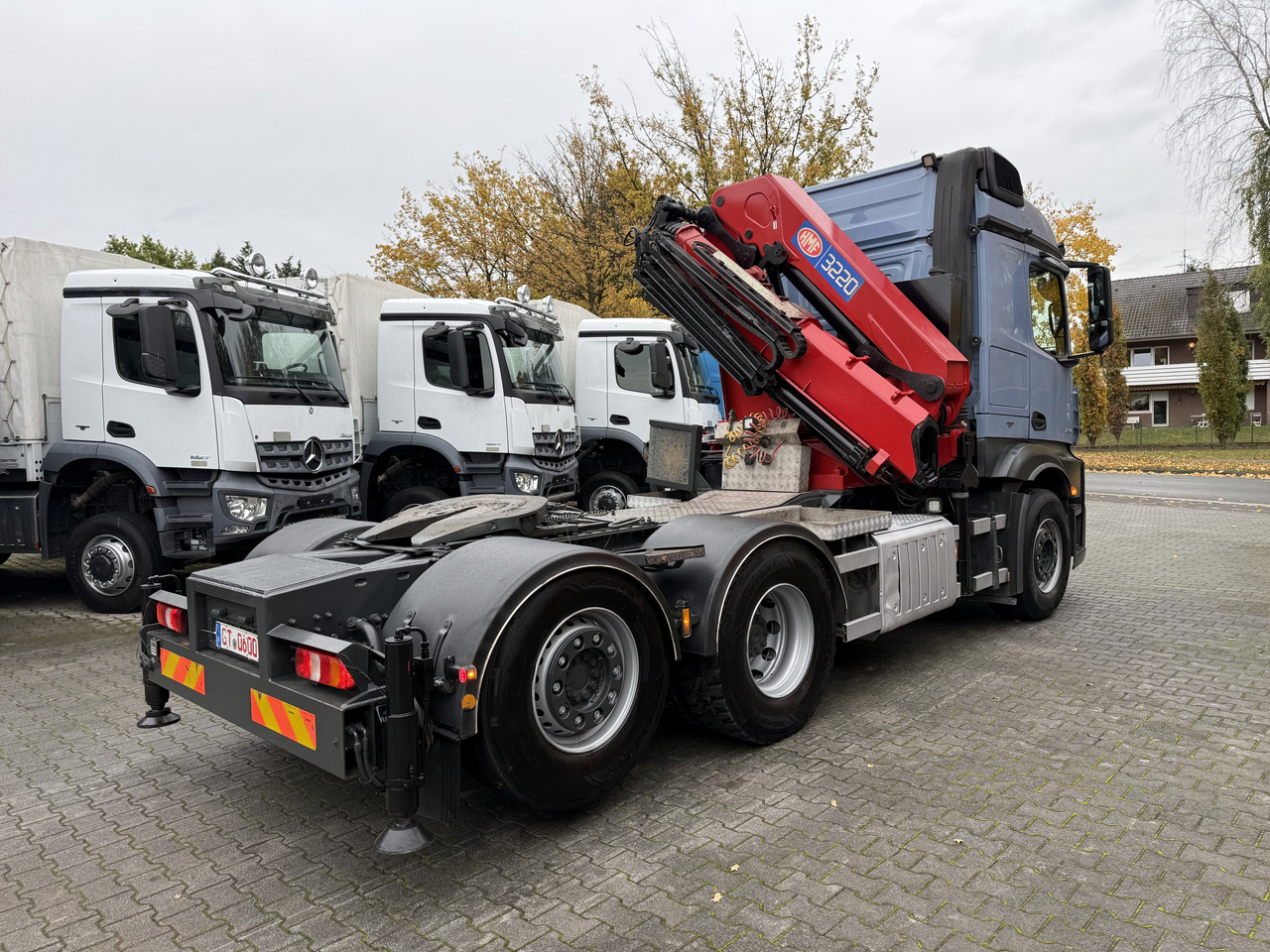 Leasing of Mercedes-Benz Actros 2548 LS 6X2 Kran HMF 3220 bis 16 Meter Mercedes-Benz Actros 2548 LS 6X2 Kran HMF 3220 bis 16 Meter: picture 14