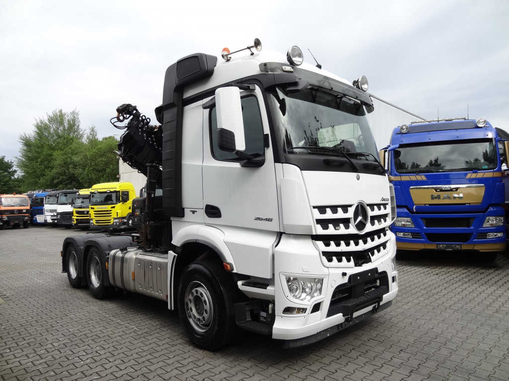 Tractor unit Mercedes-Benz Arocs 2648 LS 6X4 Kran Hiab X-HiPro 302: picture 12