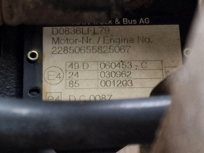MAN  D0836 LFL79 Engine (Truck) - Engine for Truck: picture 2 MAN  D0836 LFL79 Engine (Truck) - Engine for Truck: picture 2